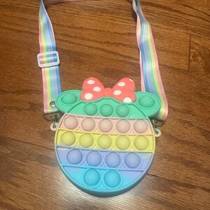 Minnie Mouse Pop Fidget Crossbody Bag
